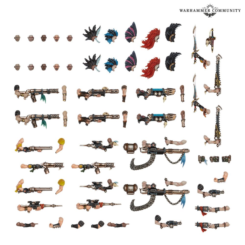 Models of escher weapons