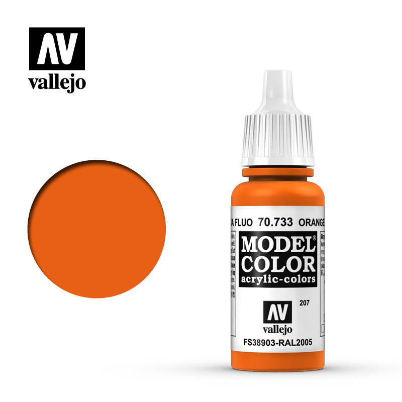 vallejo fluorescent orange dropper