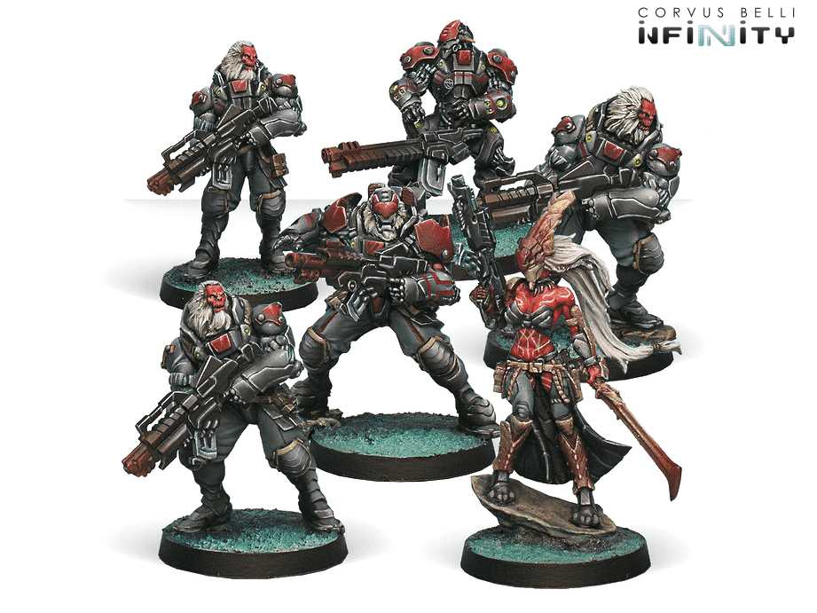 morat aggression forces action pack painted models