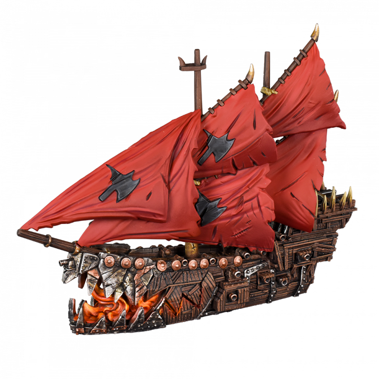 orc smasher painted model