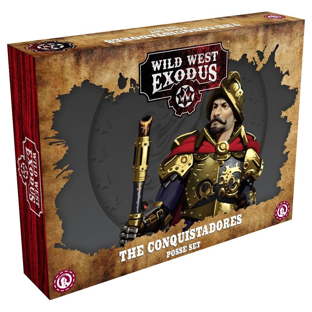 the conquistadores box