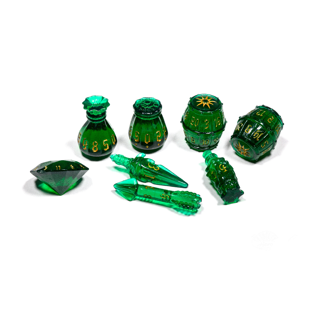 green rogue dice