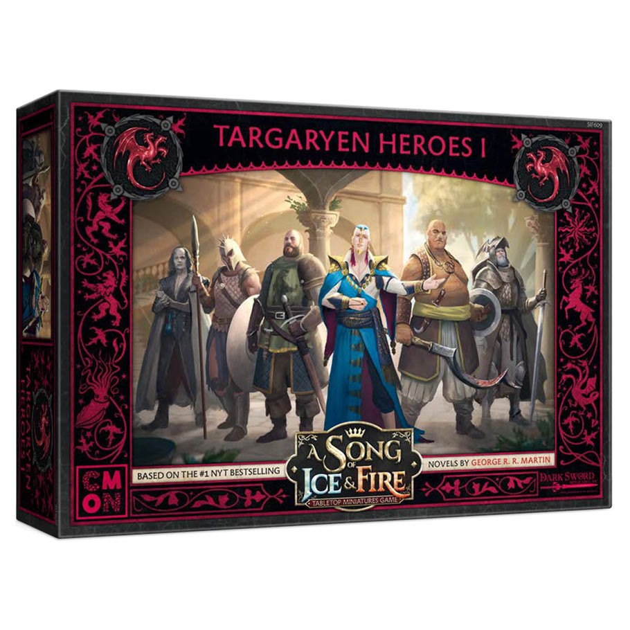 Targaryen heroes 1 front of box