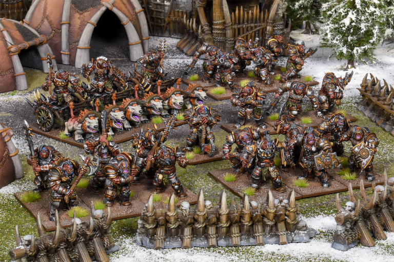 ogre mega army painted models