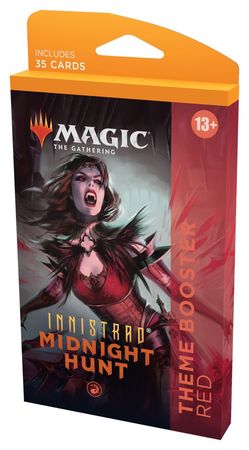 innistrad midnight hunt red theme booster pack