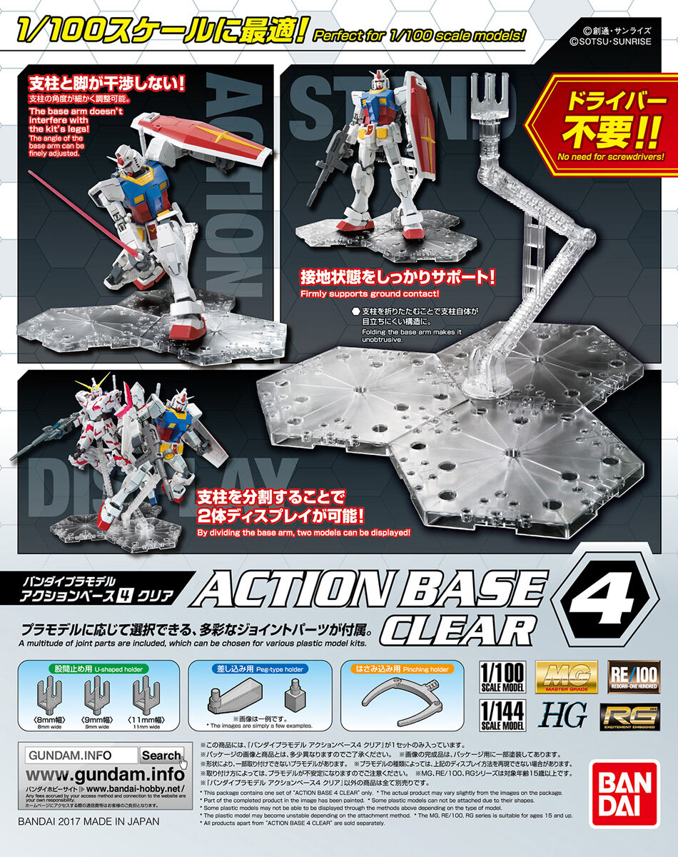 Promotional Image of Action Base 4 in Clear