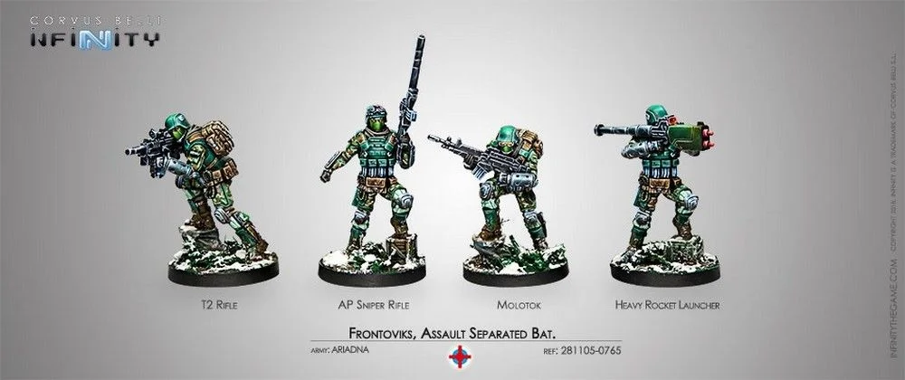 frontoviks painted models