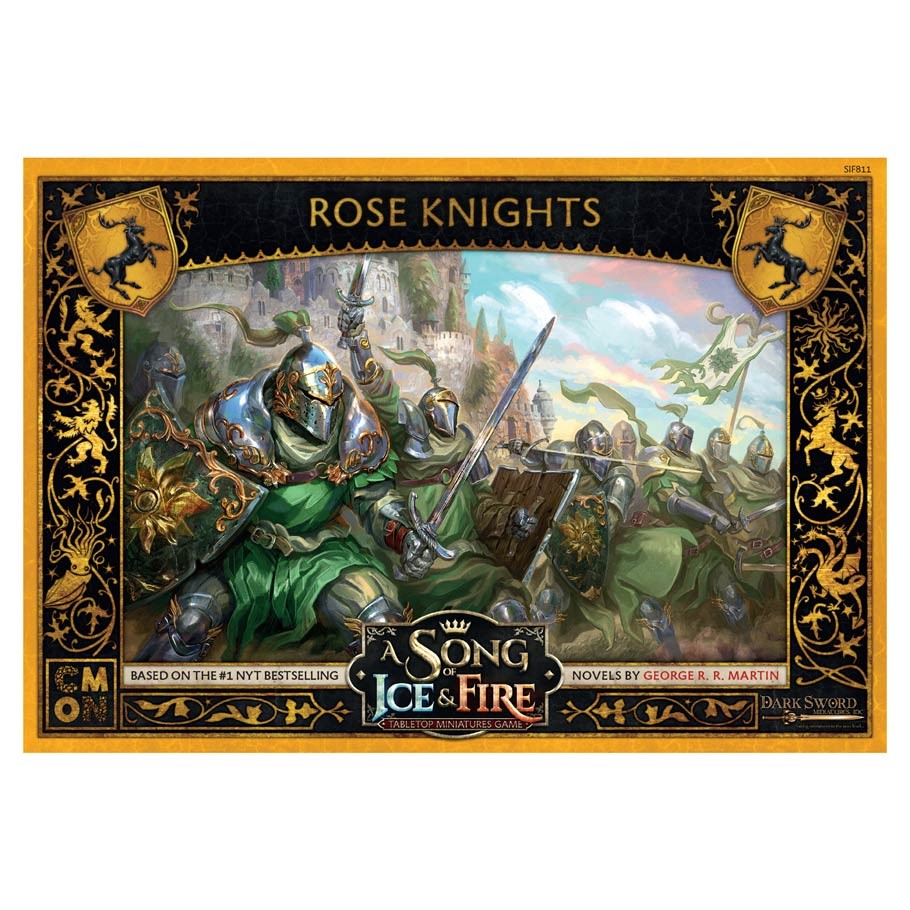 Baratheon Rose Knights Front of Box