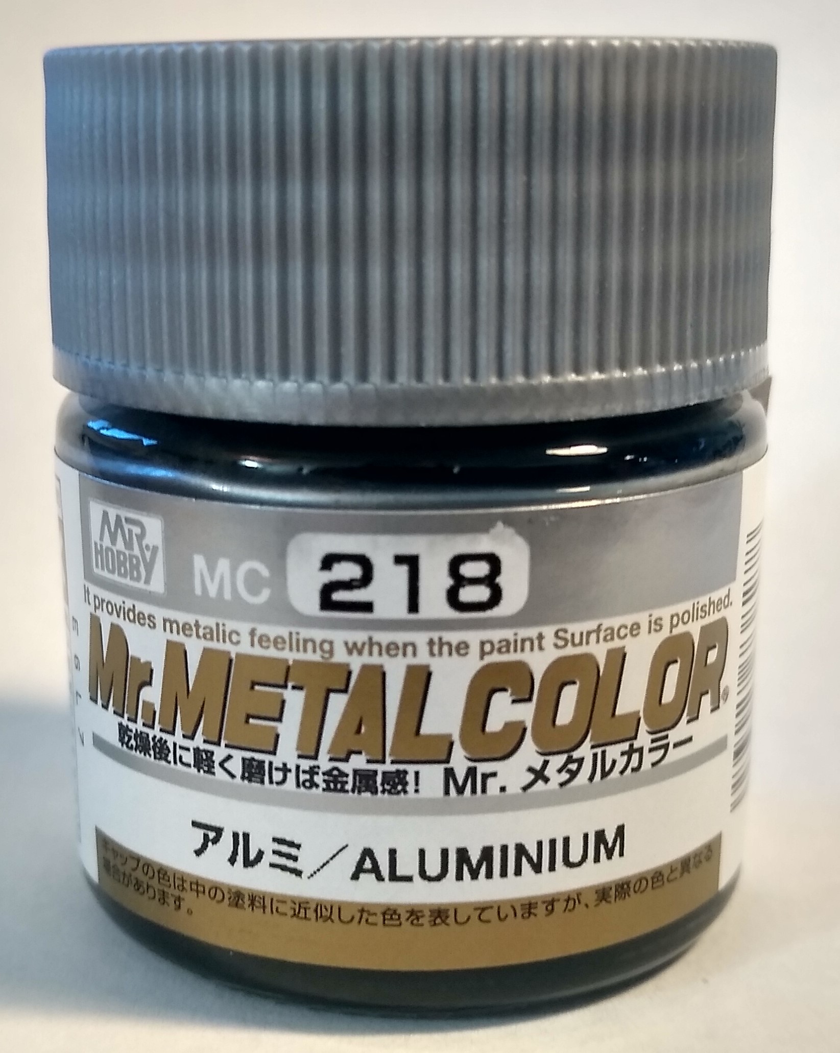 Pot of Mr. Metal Color Aluminum Paint