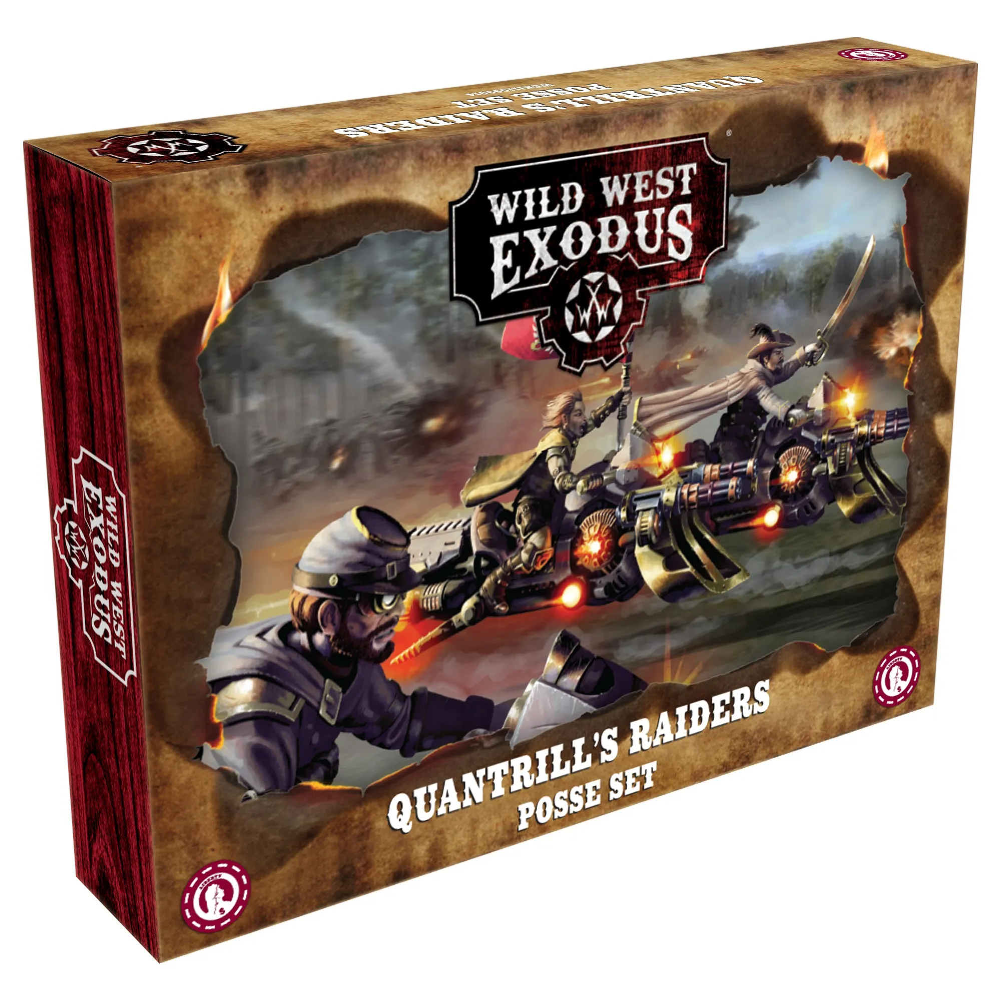 quantrill's raiders posse box