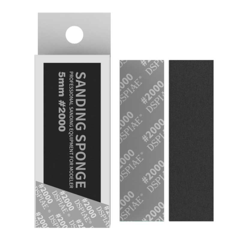 2000 grit 5 millimeter sponge