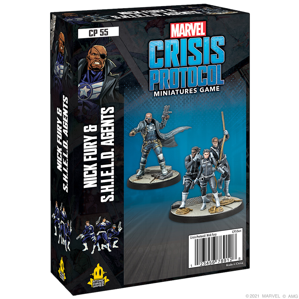 nick fury and agents of shield front of box