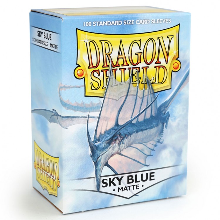 dragon shield sky blue sleeves