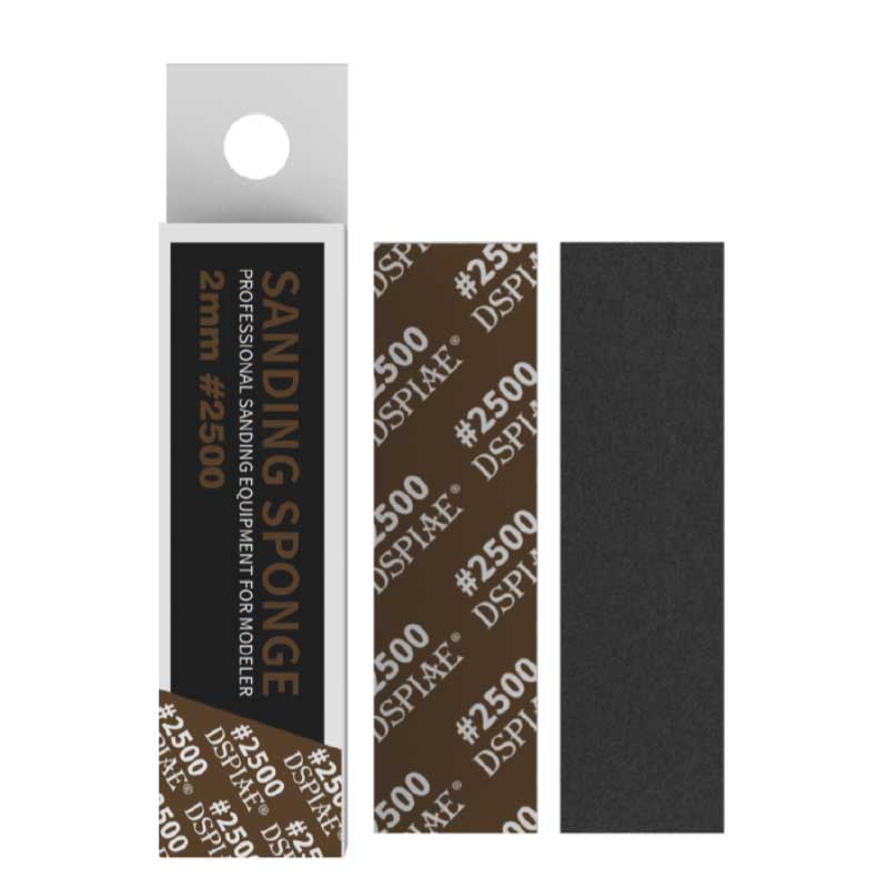 DSPIAE Sanding Sponge 2mm 2500 Valhalla Hobby