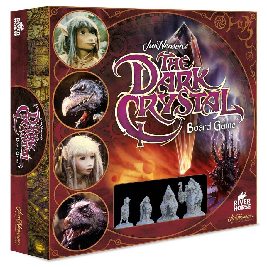 Dark Crystal the board game front of box