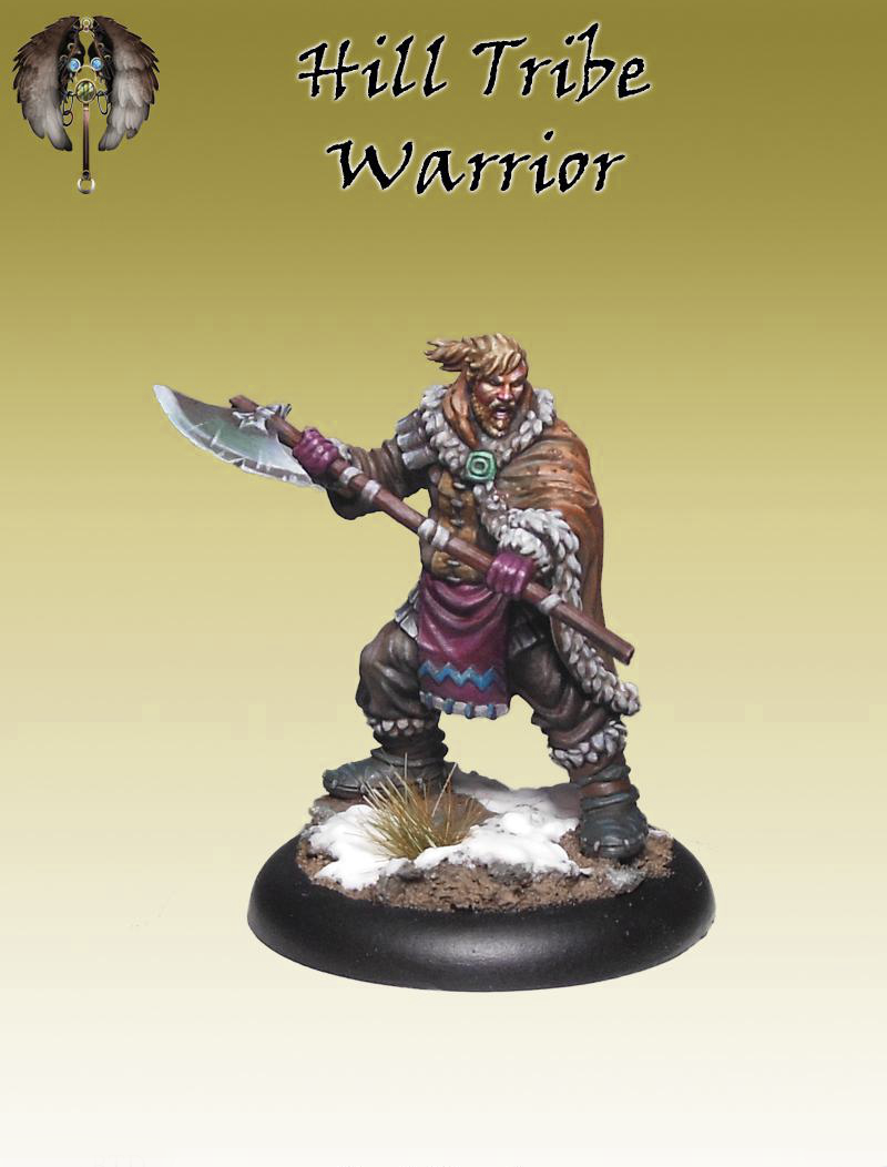 Hill tribe warrior model