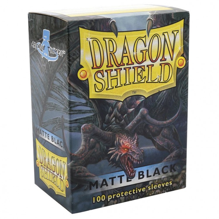 dragon shield black sleeves