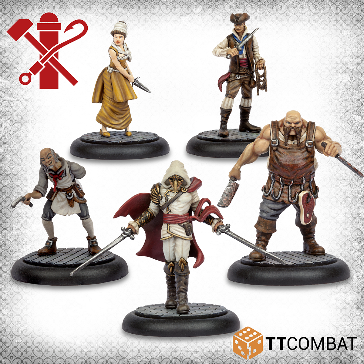 Models of the Guild Starter Gang