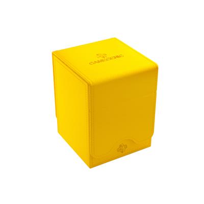 squire deck box yellow