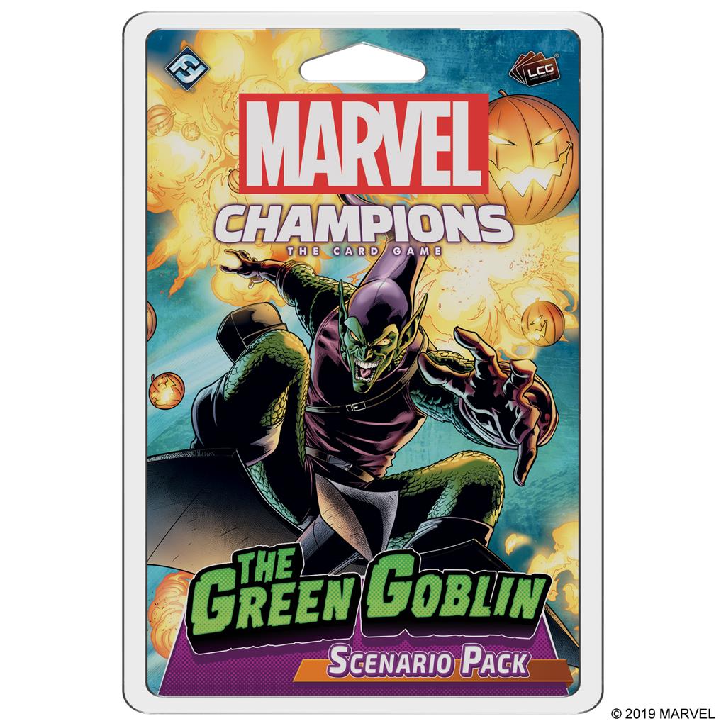 the green goblin front of pack
