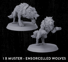 ensorcelled wolves models