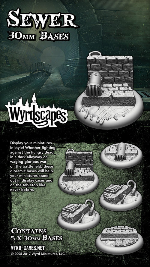 30 millimeter tentacle sewer bases front and back of packaging
