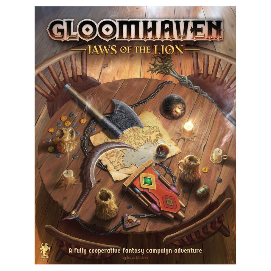 Gloom haven jaws of the lion box art