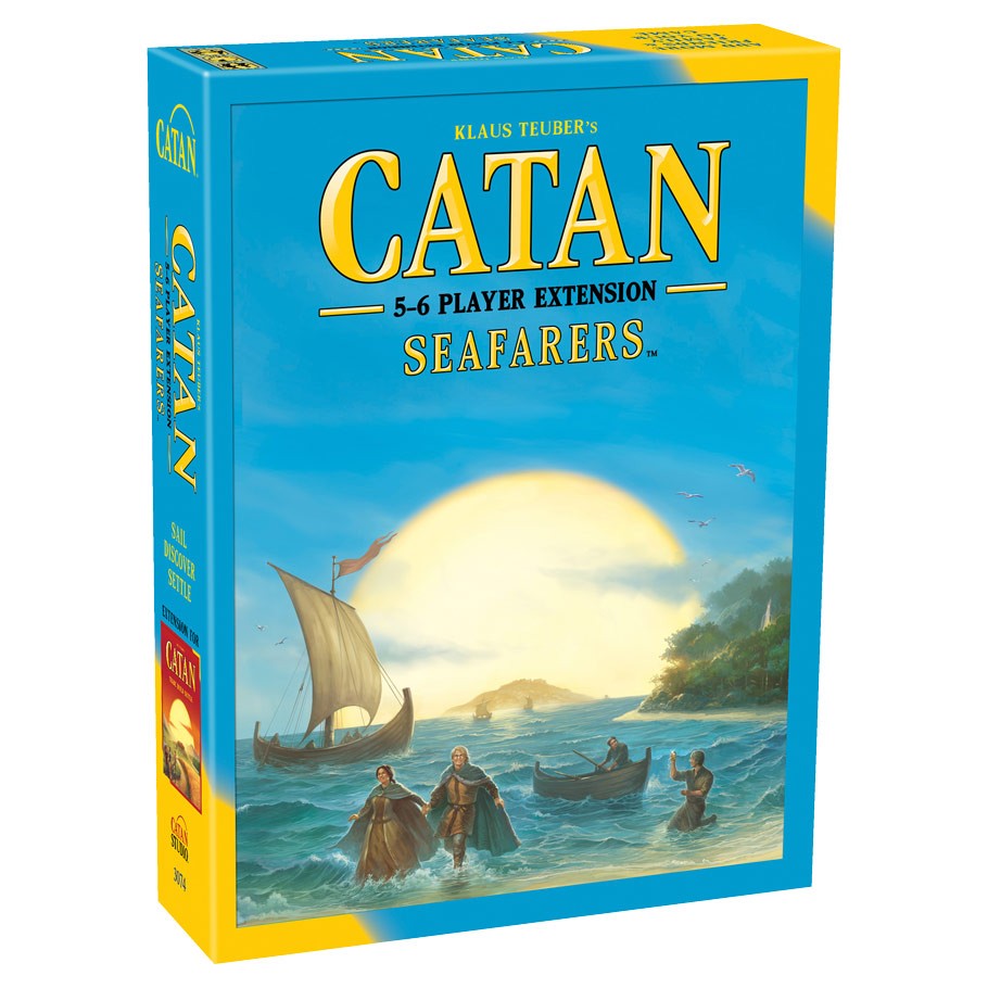 Catan Seafarer 5-6 Player Extension Front of Box