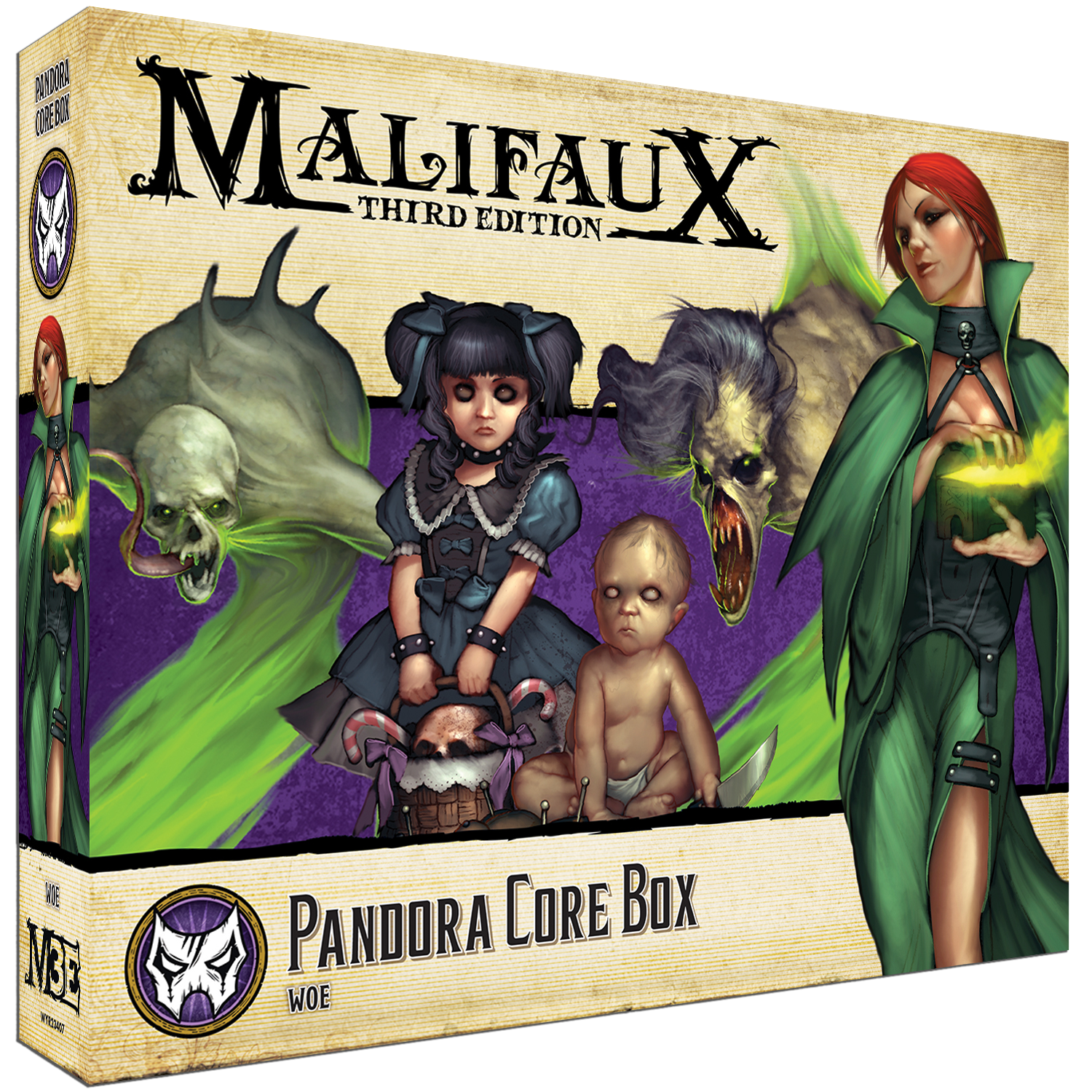 pandora core box front of box