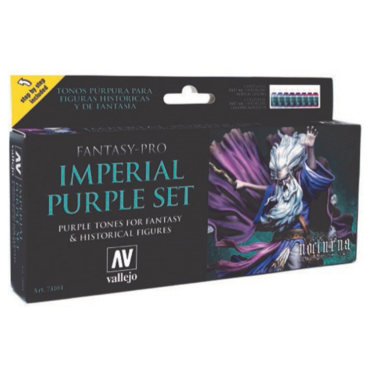 imperial purple paint set