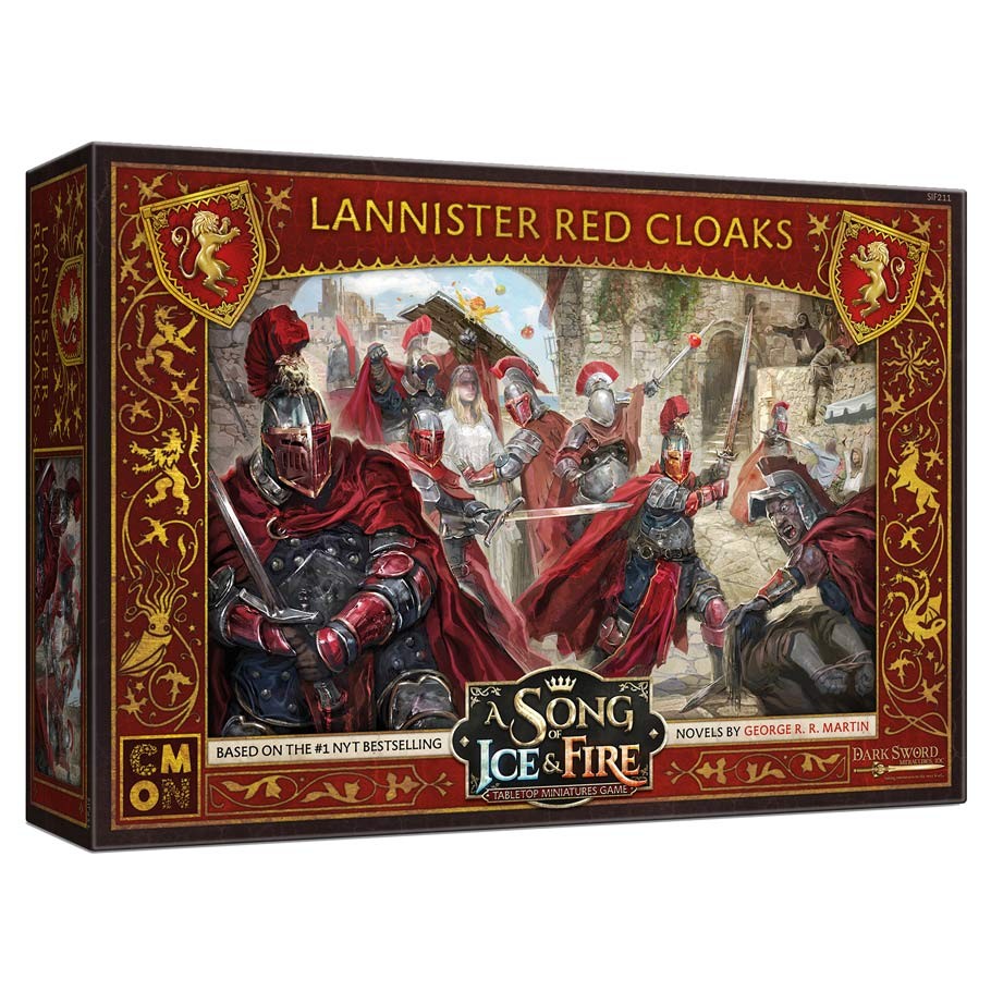 Lannister Red Cloaks Front of Box