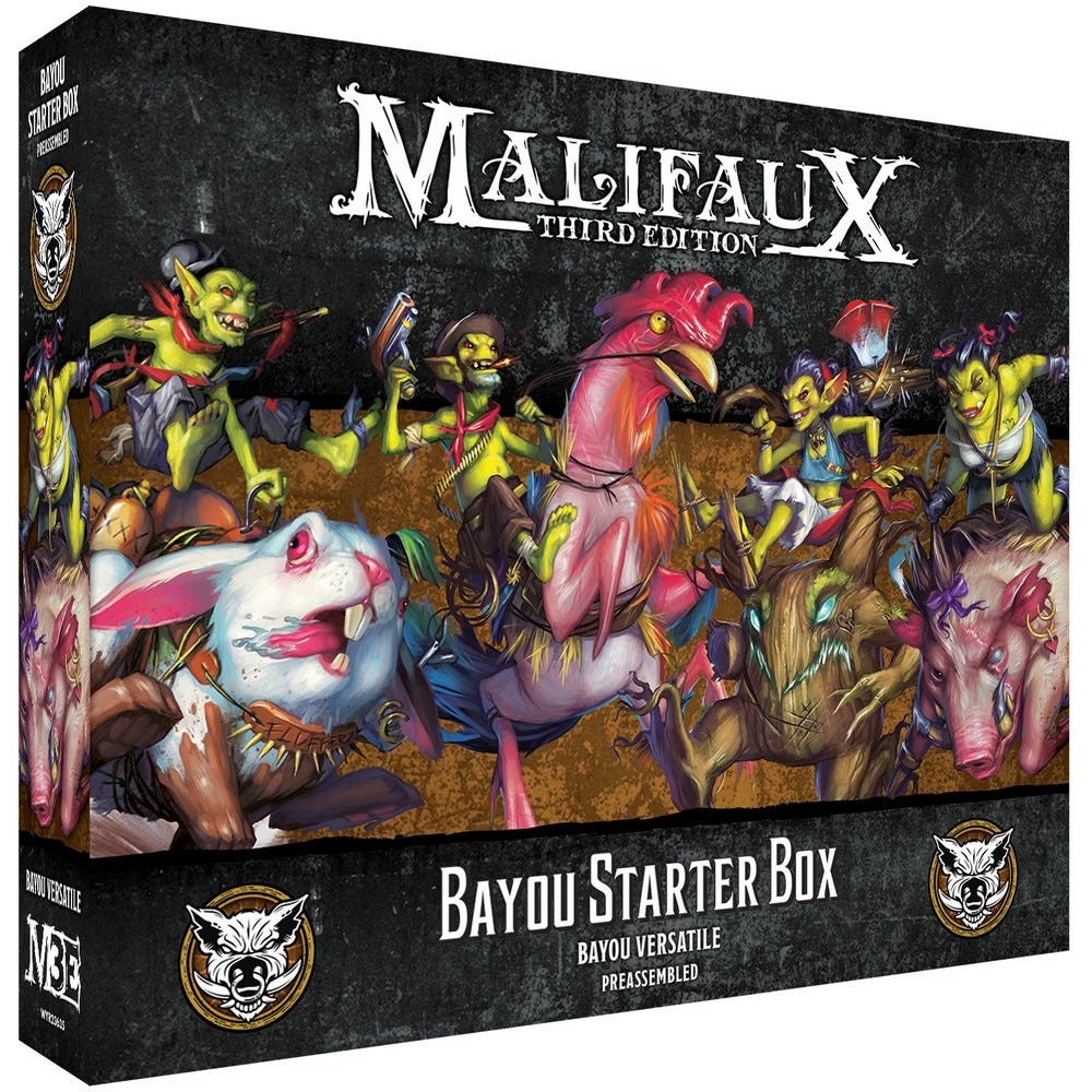 bayou starter box front of box