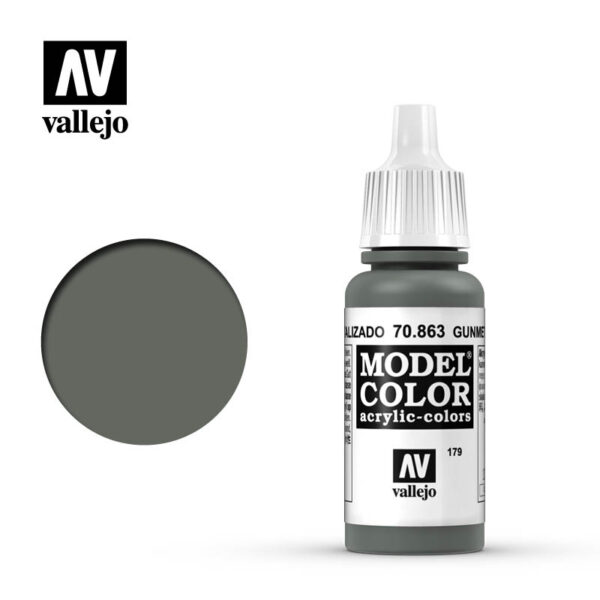 vallejo gun metal grey dropper