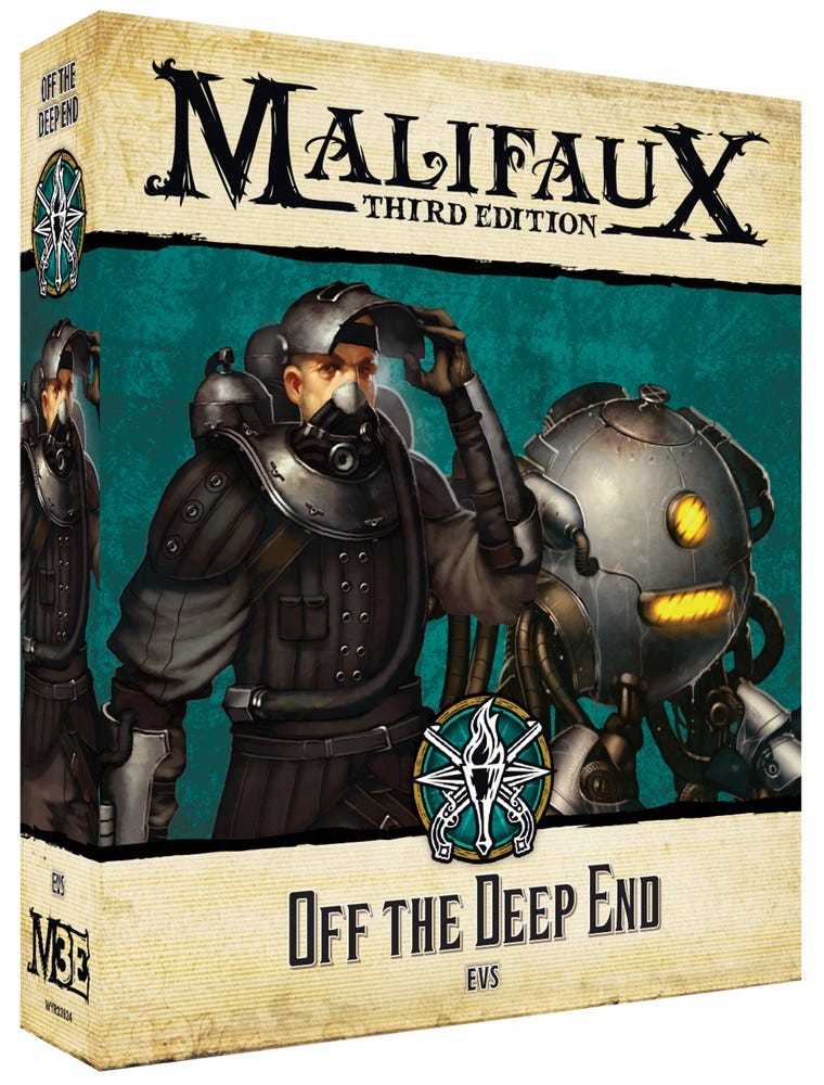 Front of off the deep end box