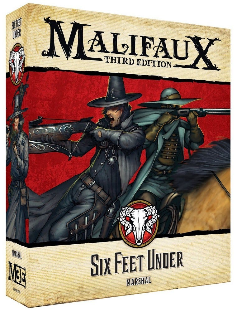 six feet under front of box