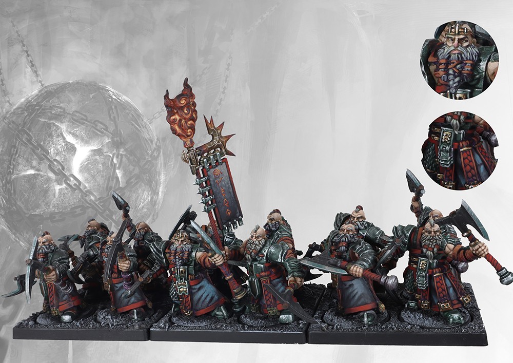 wardens painted models