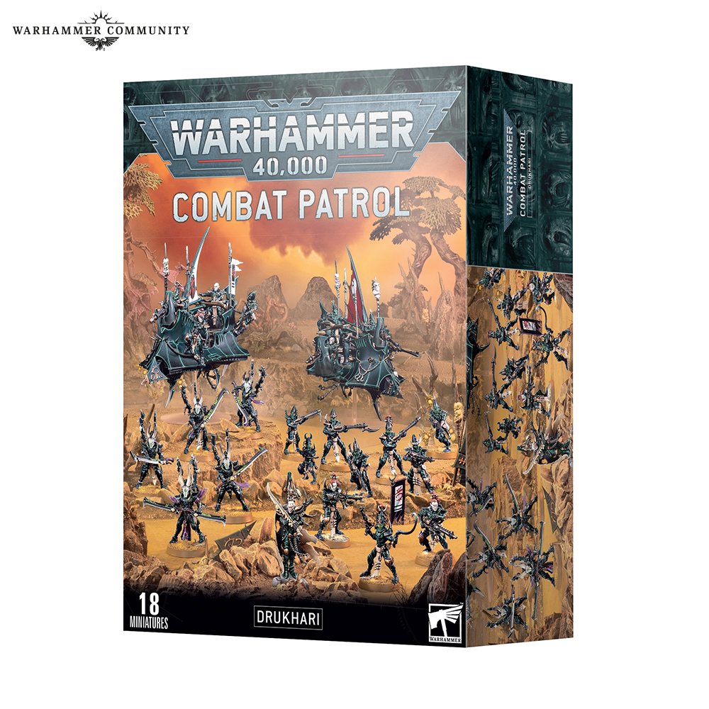 Box of Combat Patrol Drukhari