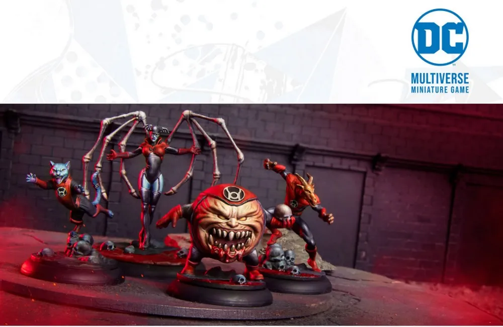 red lanterns painted models