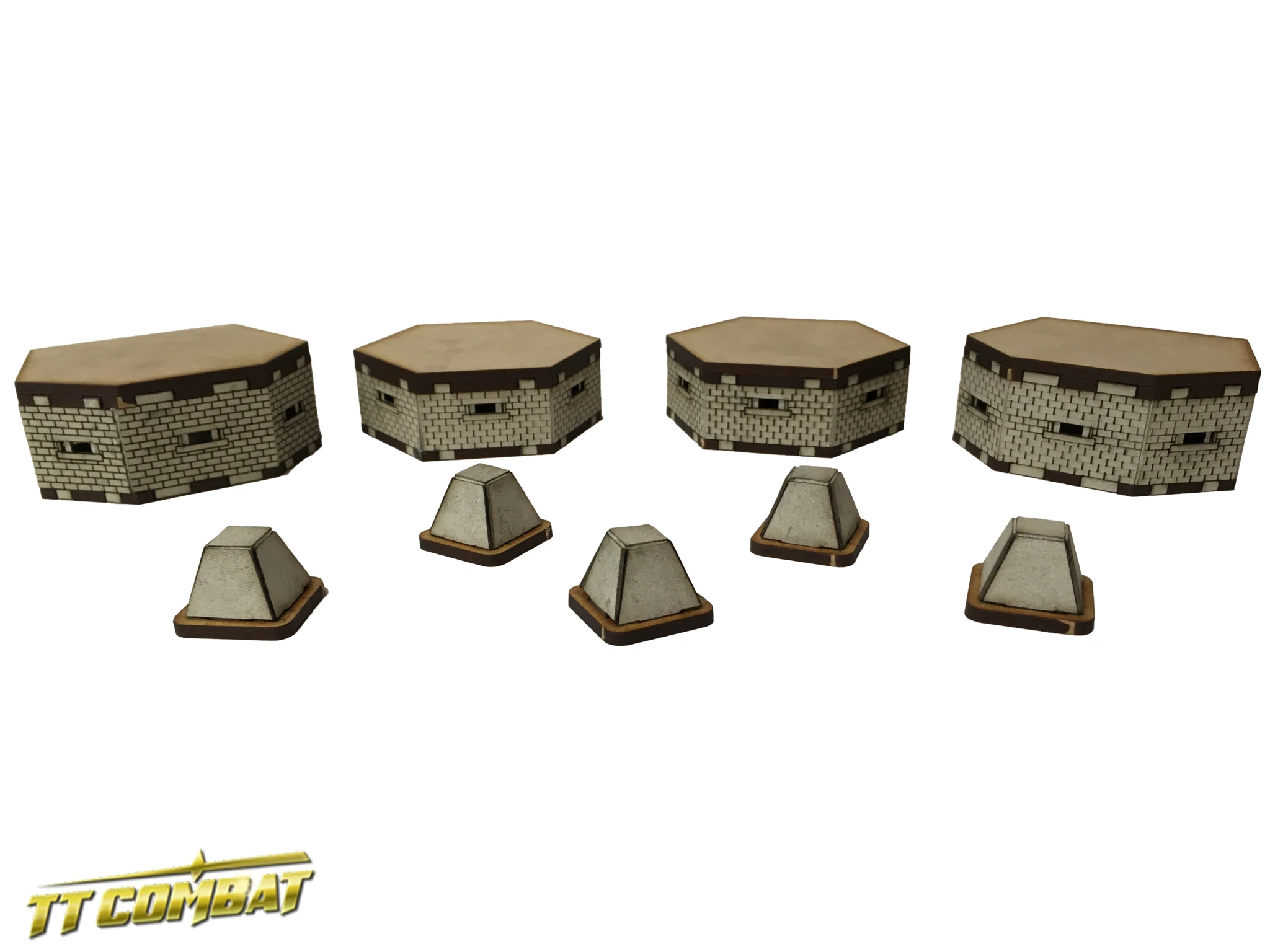 bunkers and tank traps built terrain