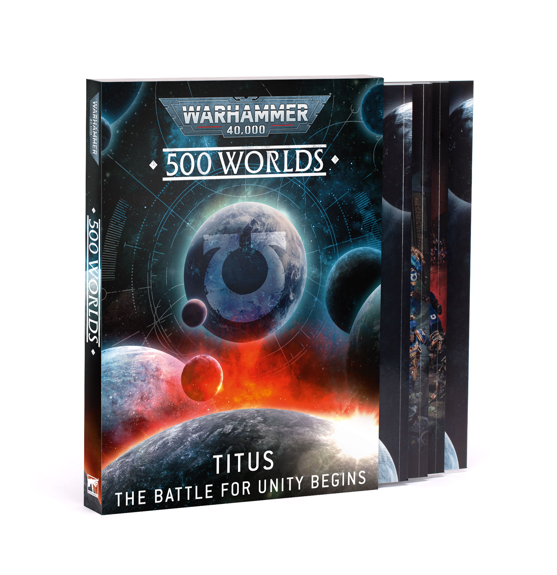 500 worlds titus the battle for unity begins slip cover