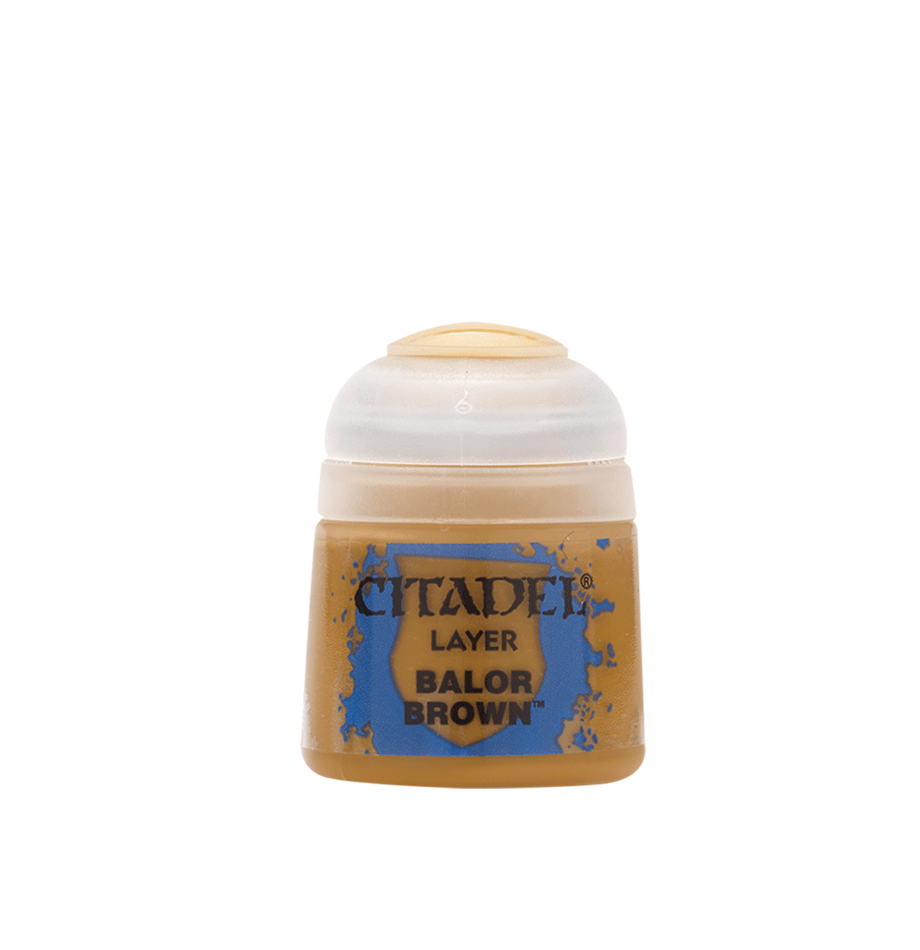 balor brown paint pot