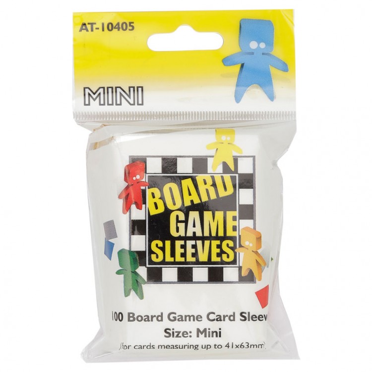 board game sleeves mini size pack