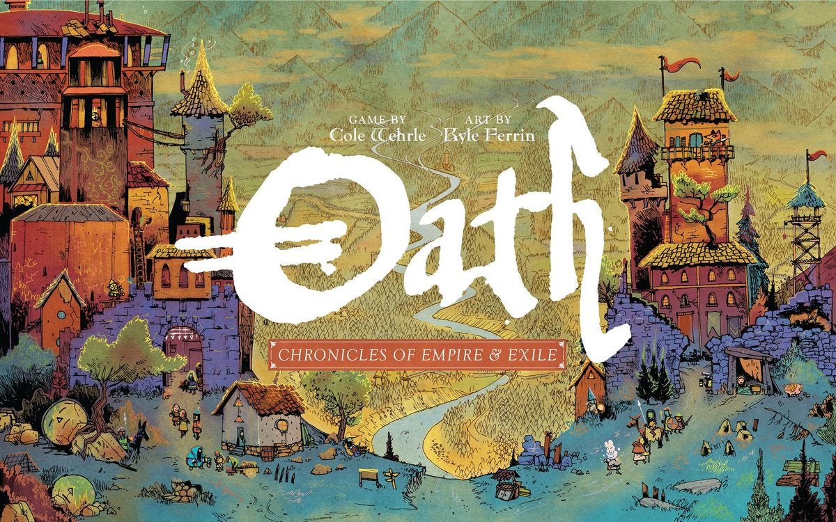 Oath front of box