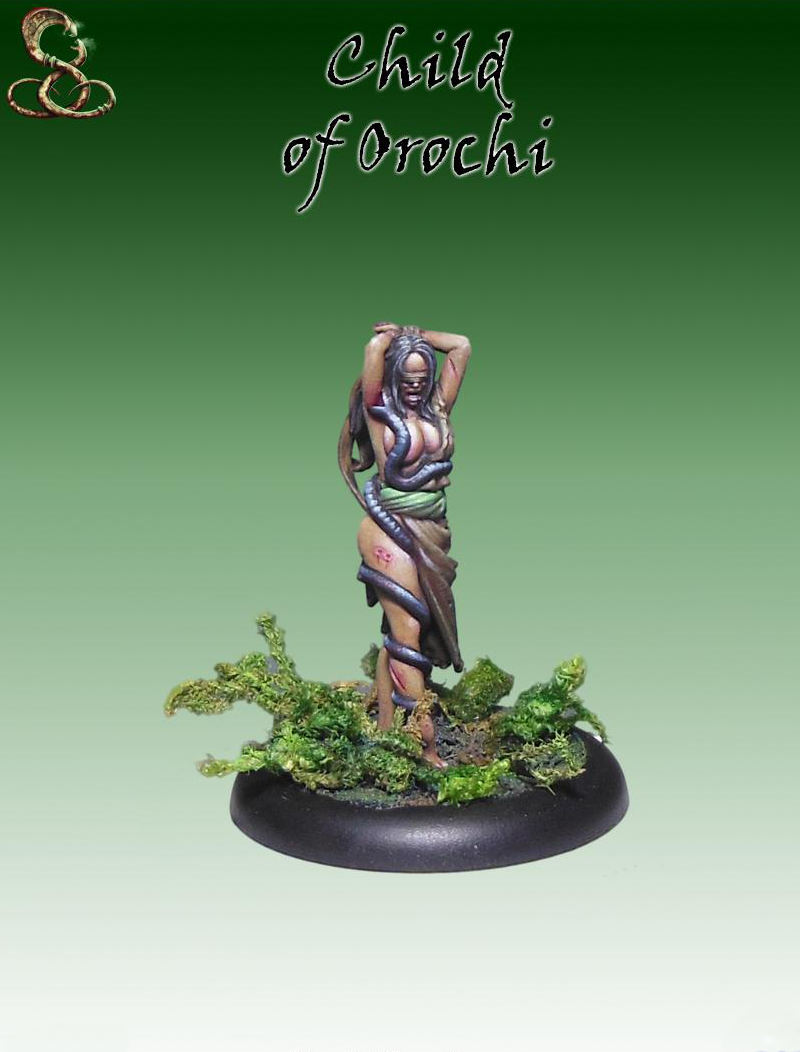 child of orochi painted model