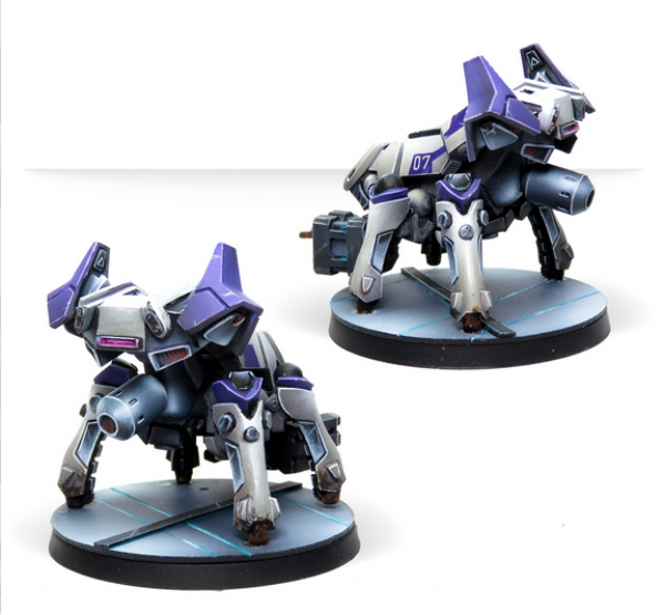 aleph remotes painted models