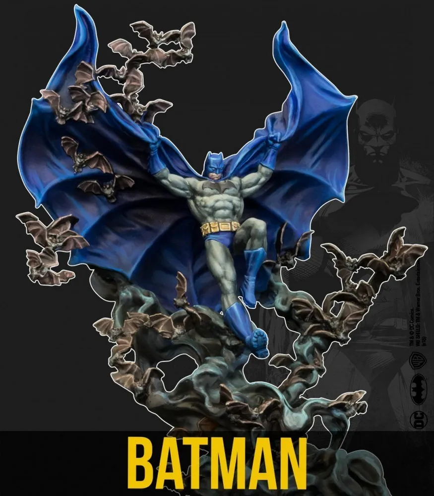 bat man painted model