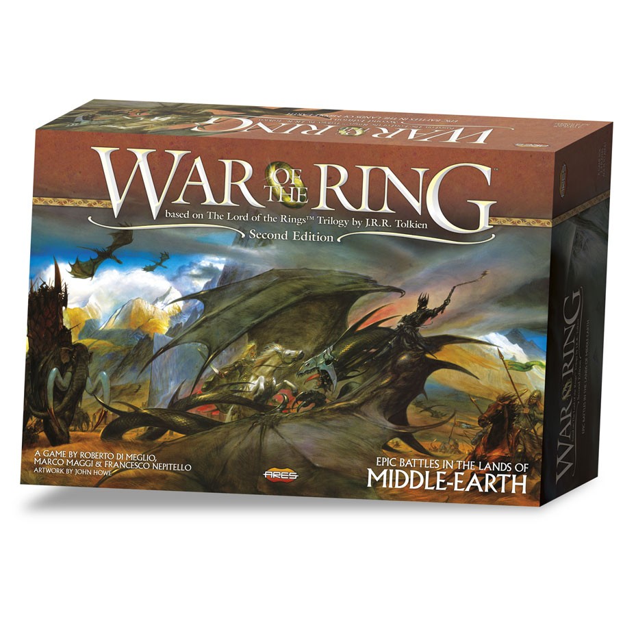 war of the ring front of box