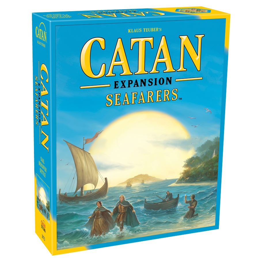 Catan Seafarers Expansion Front of Box