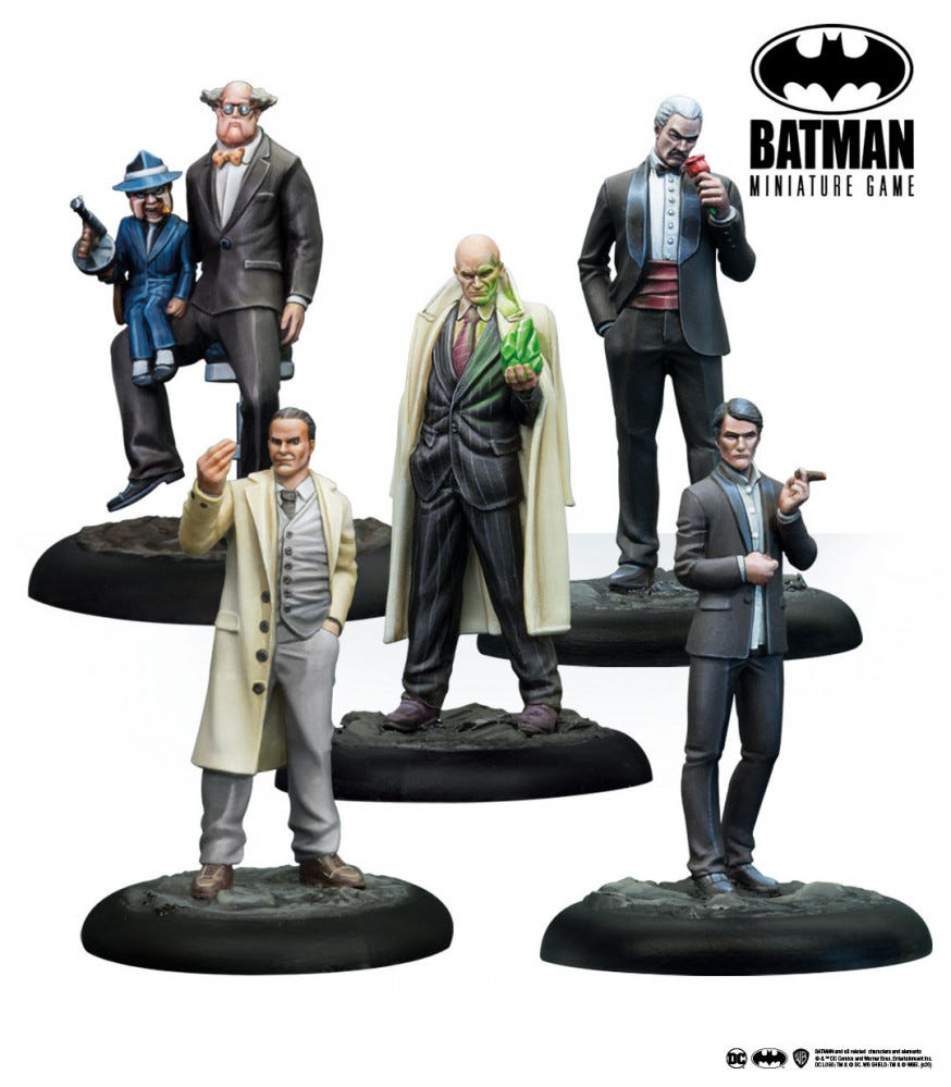 Gotham Crime Lords Models