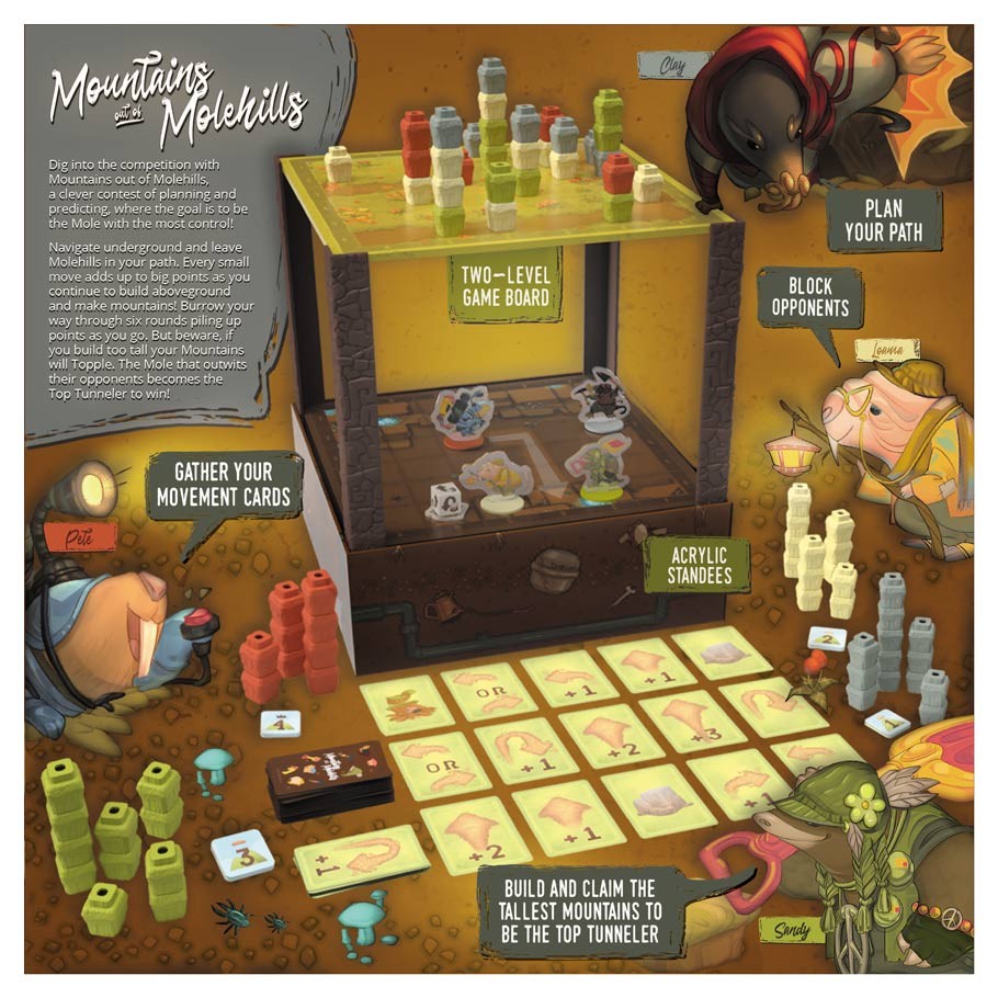 mountains out of molehills back of box